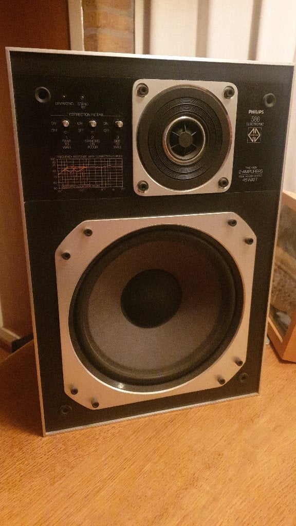 Philips MFB586 met werk, Ophalen, Philips, Gebruikt, Minder dan 60 watt