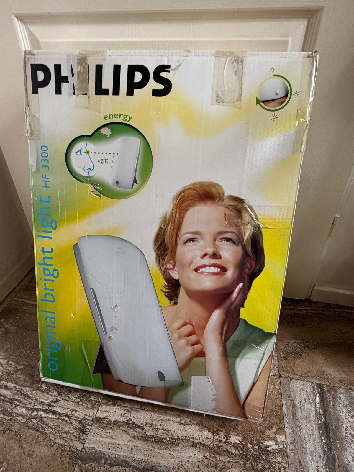 Philips EnergyLight HF 3300 daglichtlamp, Ophalen of Verzenden, Zo goed als nieuw