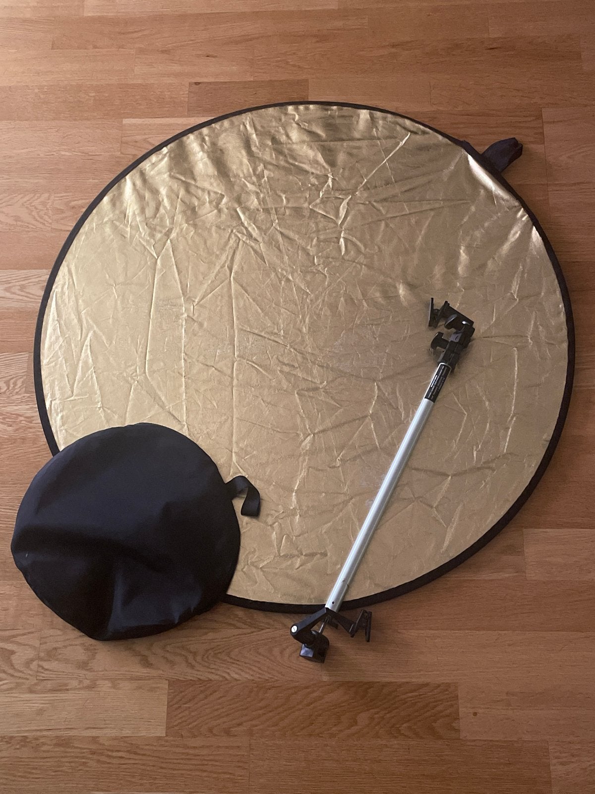 5 in 1 Reflector met houder en draagtas, Audio, Tv en Foto, Fotografie | Fotostudio en Toebehoren, Gebruikt, Overige typen, Overige merken