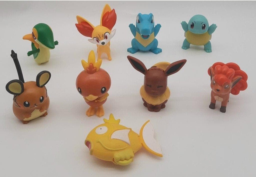 McDonalds Pokemon 9 verschillende figuren uit 2016, Ophalen of Verzenden, Gebruikt, Overige typen