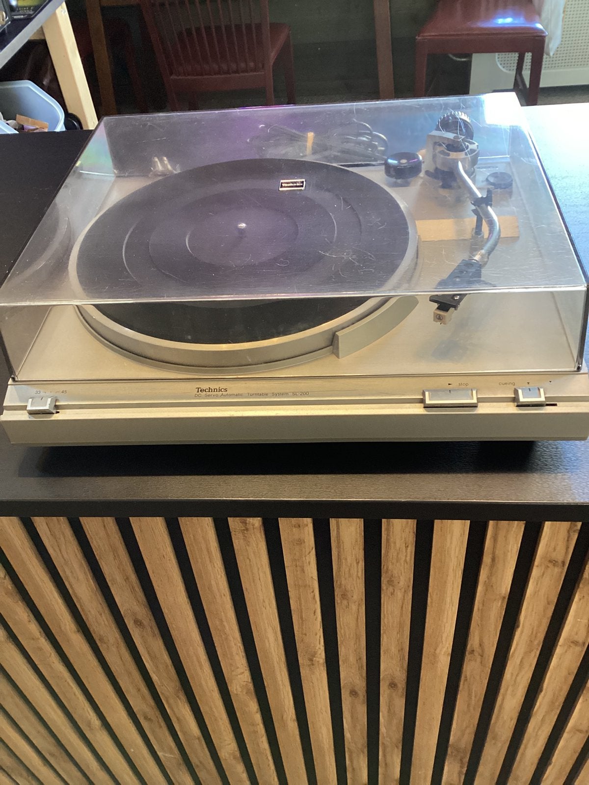Technics sl 200, Ophalen, Gebruikt, Automatisch, Platenspeler