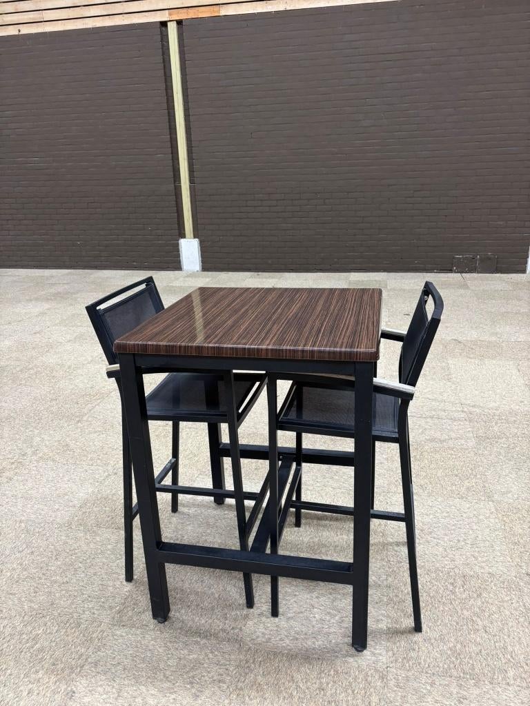 Hoge tafel 80 x 80, Ophalen, Gebruikt
