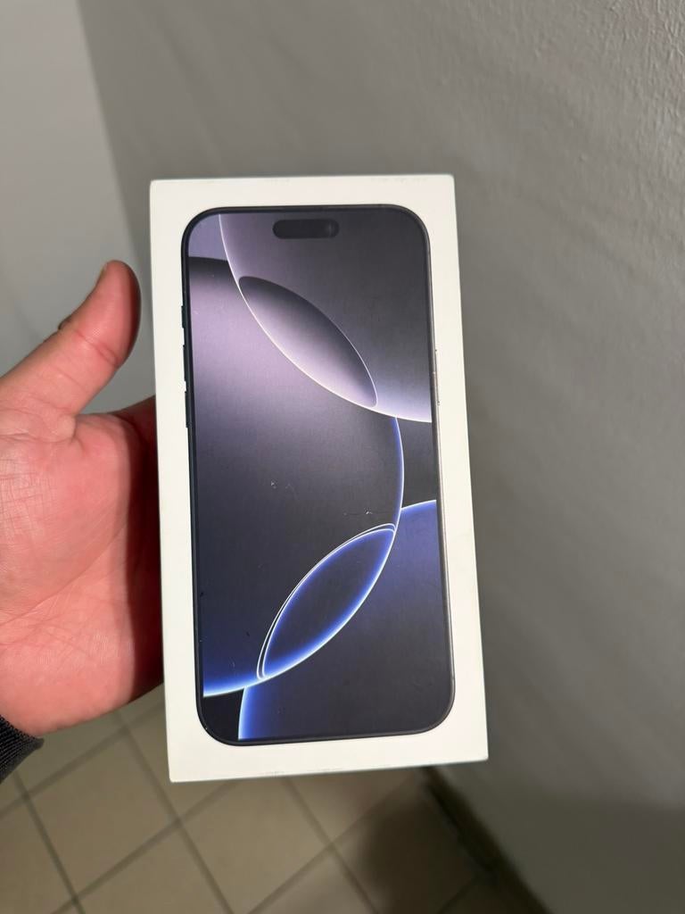 iPhone 16 Pro Max | - Accu tot 100%, Telecommunicatie, Mobiele telefoons | Apple iPhone, Ophalen, 128 GB, Zwart, IPhone 16 Pro Max