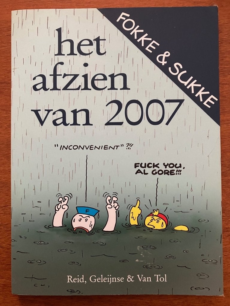 Fokke & Sukke - Afzien 2007, Eén stripboek, Verzenden, Gelezen