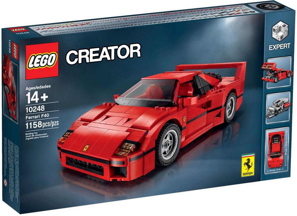Lego 10248 Creator Ferrari F40 Nieuw Sealed, Ophalen of Verzenden, Nieuw, Complete set, Lego