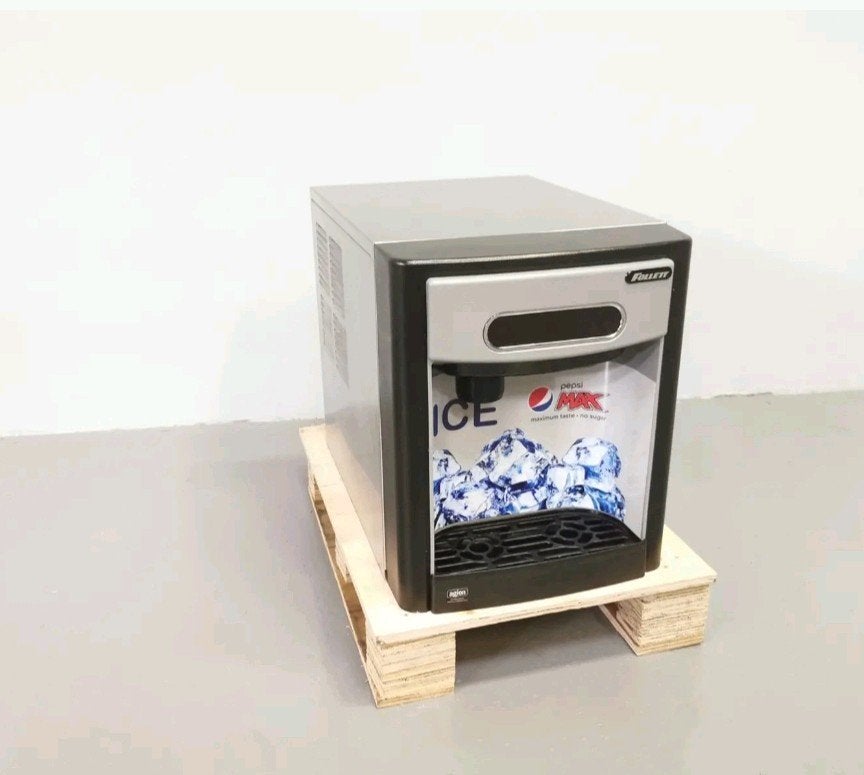 Amerikaanse ijsblokjesmachine (FOLLET - E7CI100A), Ophalen of Verzenden, Gebruikt, Zelfvriezend