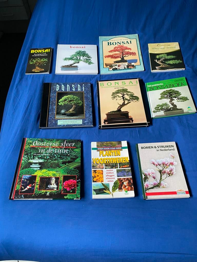 Bonsai boeken peter chan Werner Busch e . a., Ophalen of Verzenden, Gelezen, Overige onderwerpen