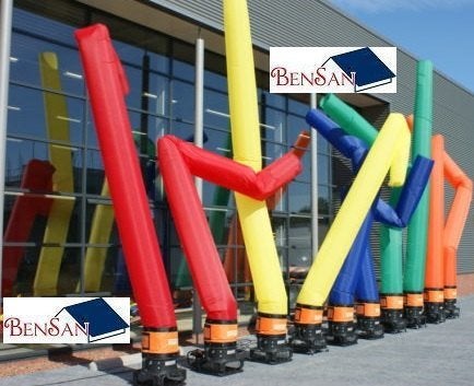 skytube Skytubes skydancer skydancers 6 mtr huren bensan, Ophalen, Zo goed als nieuw, Overige