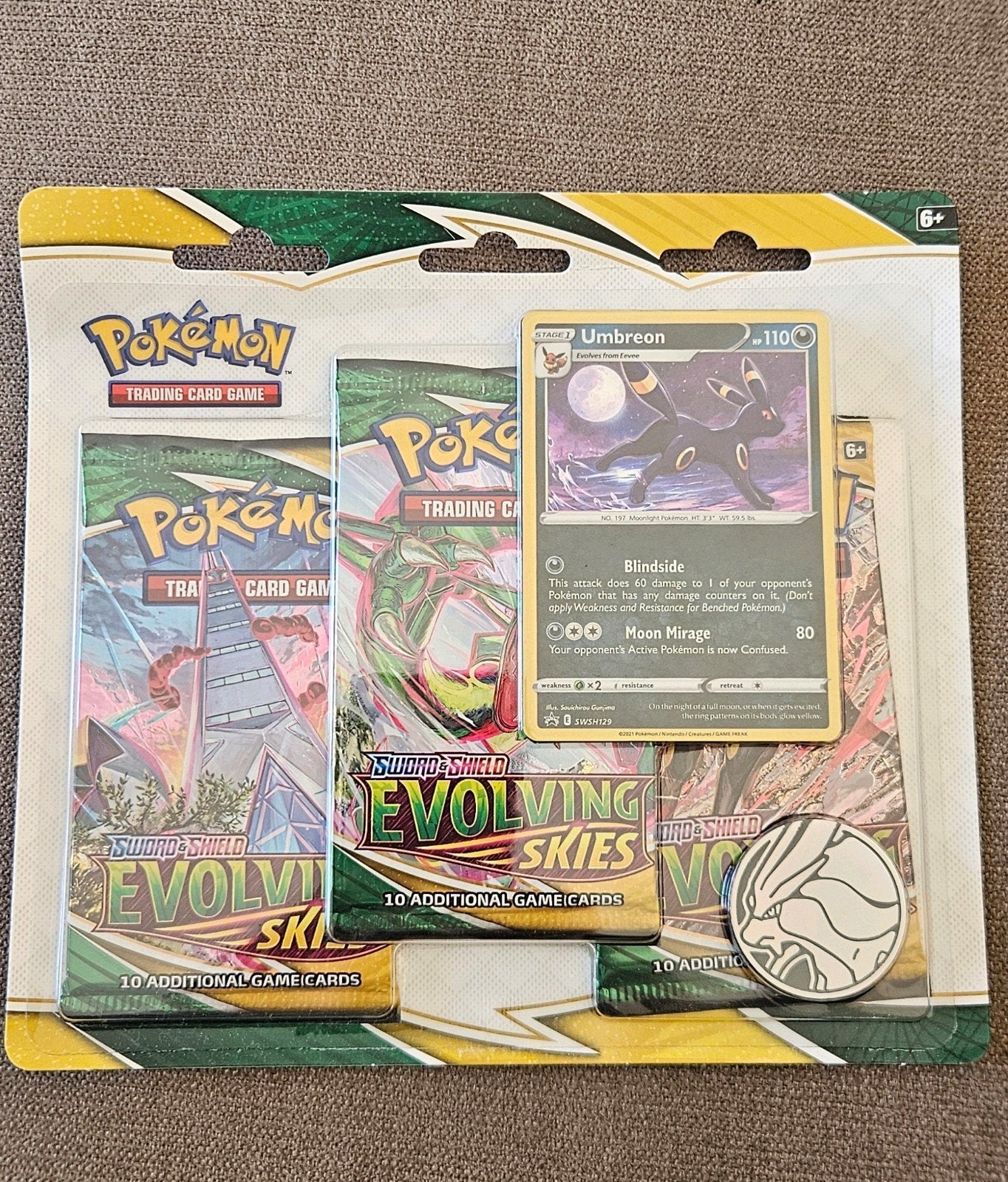 Pokemon Evolving Skies Umbreon blister nieuw/sealed, Ophalen of Verzenden, Nieuw