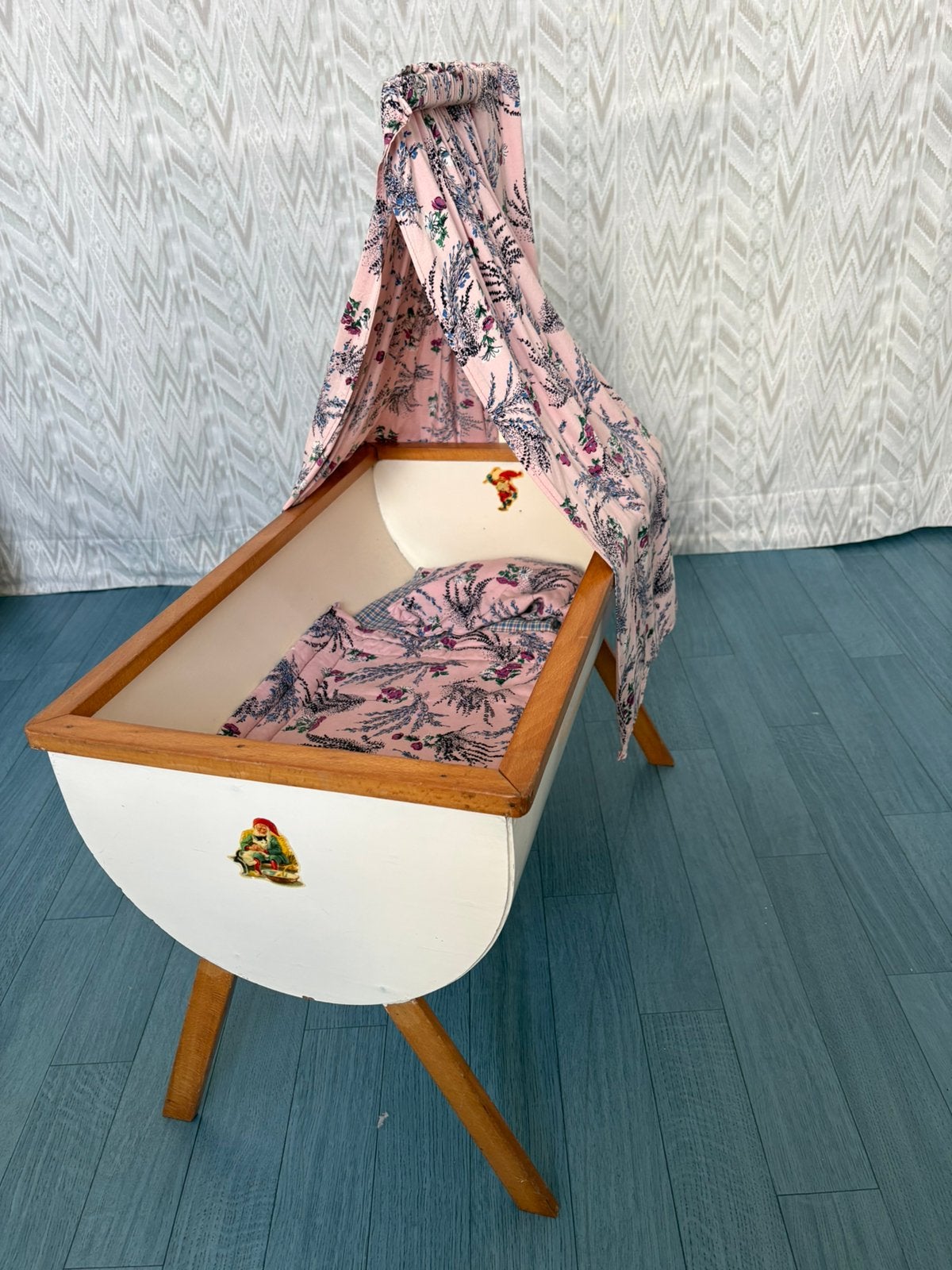 Poppenwieg vintage, Kinderen en Baby's, Ophalen, Gebruikt, Babypop