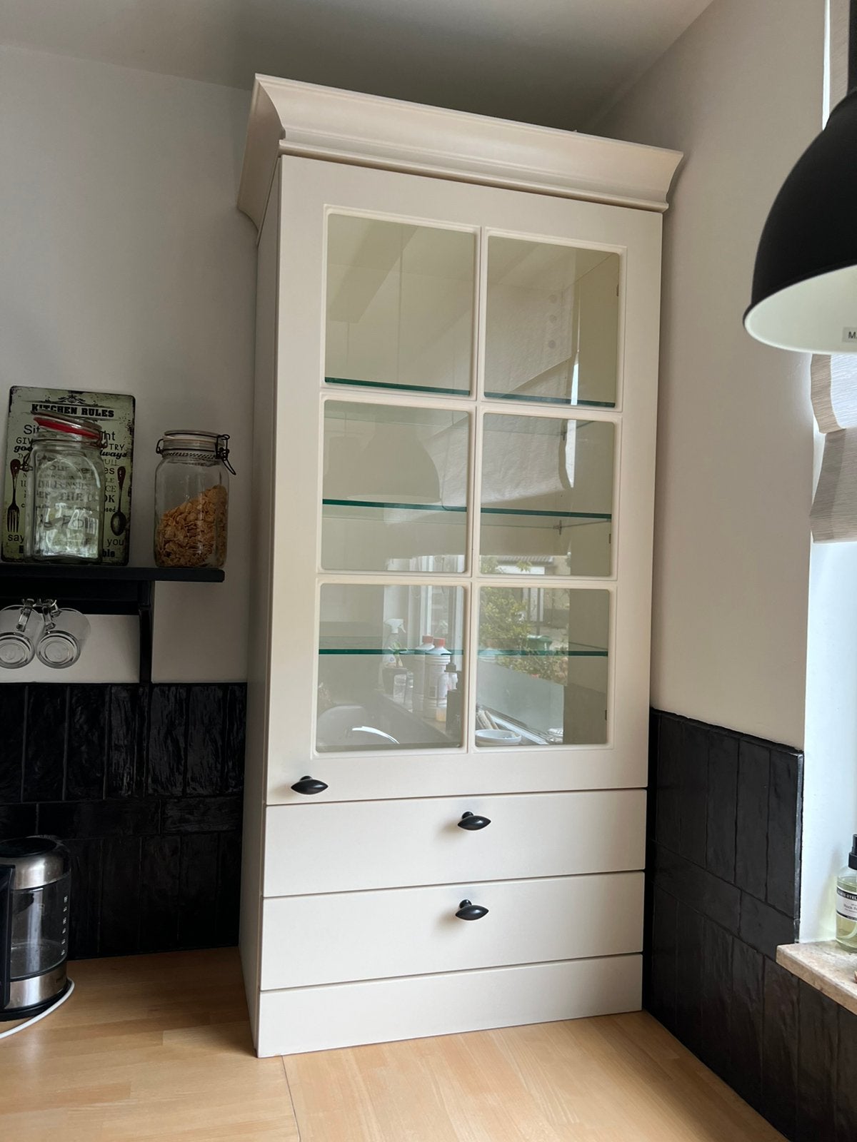 keukenkast - opzetkast - 126*60*38, Ophalen, Gebruikt, 100 tot 150 cm, 50 tot 100 cm