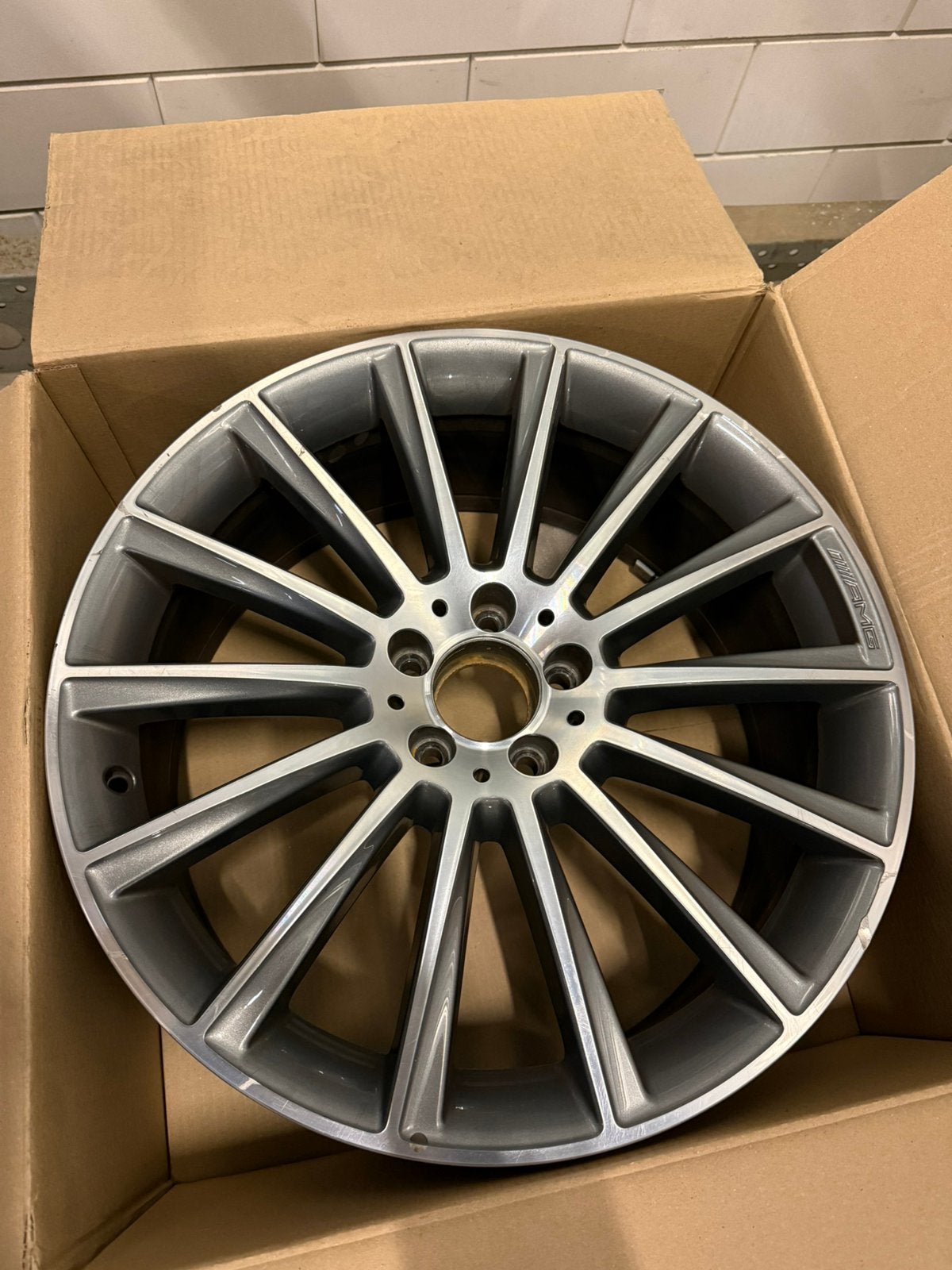 Originele Mercedes velg 20” AMG S klasse W222 A2224010400, Ophalen, Velg(en), Personenwagen, 20 inch