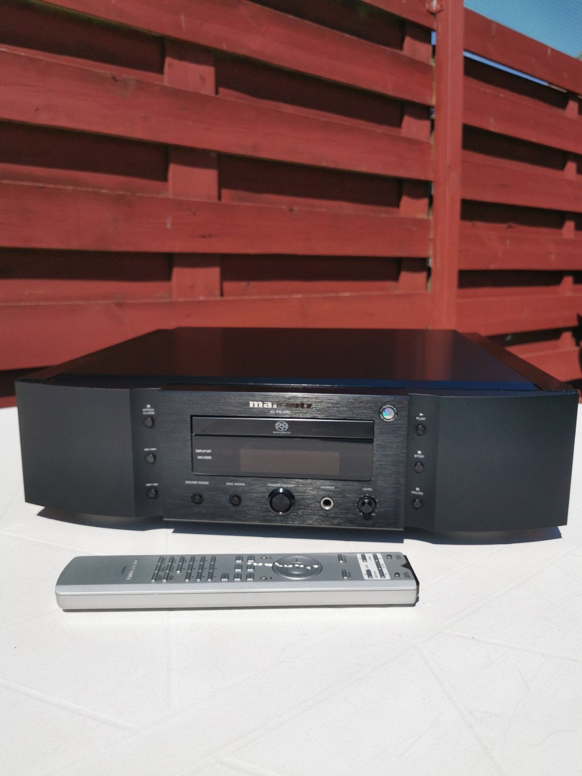 marantz sa ki pearl limited edition, Ophalen of Verzenden, Zo goed als nieuw, Marantz, Wisselaar