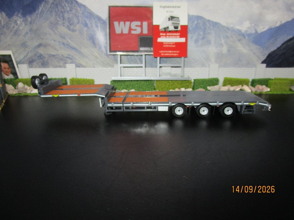 wsi 04-1139 premium line broshuis semi lowloader 3as, Ophalen of Verzenden, Nieuw, Bus of Vrachtwagen, Wsi