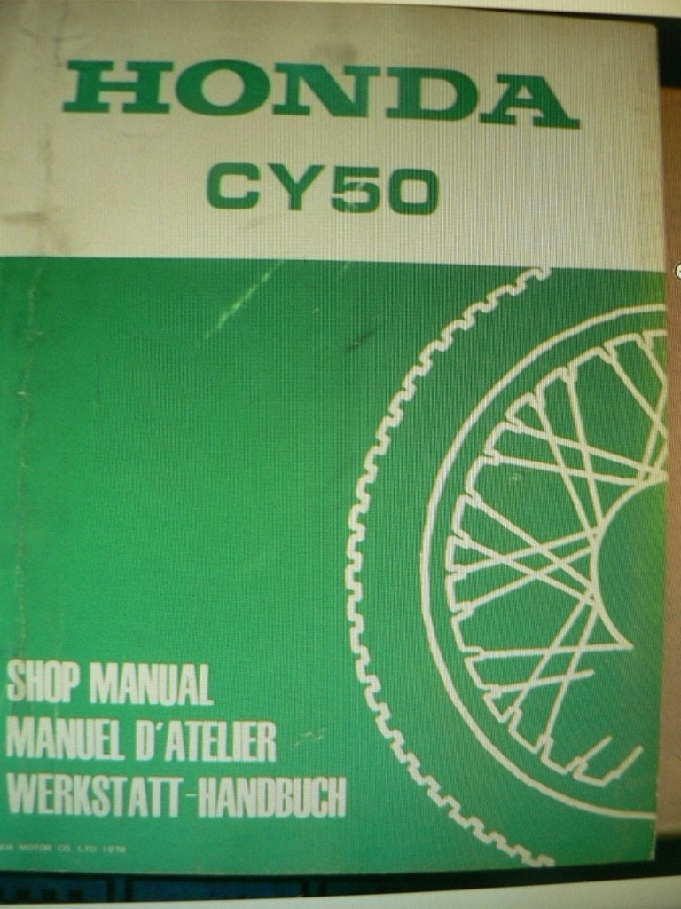 diverse honda cy50 motor en bromfietsboeken, Ophalen of Verzenden, Honda