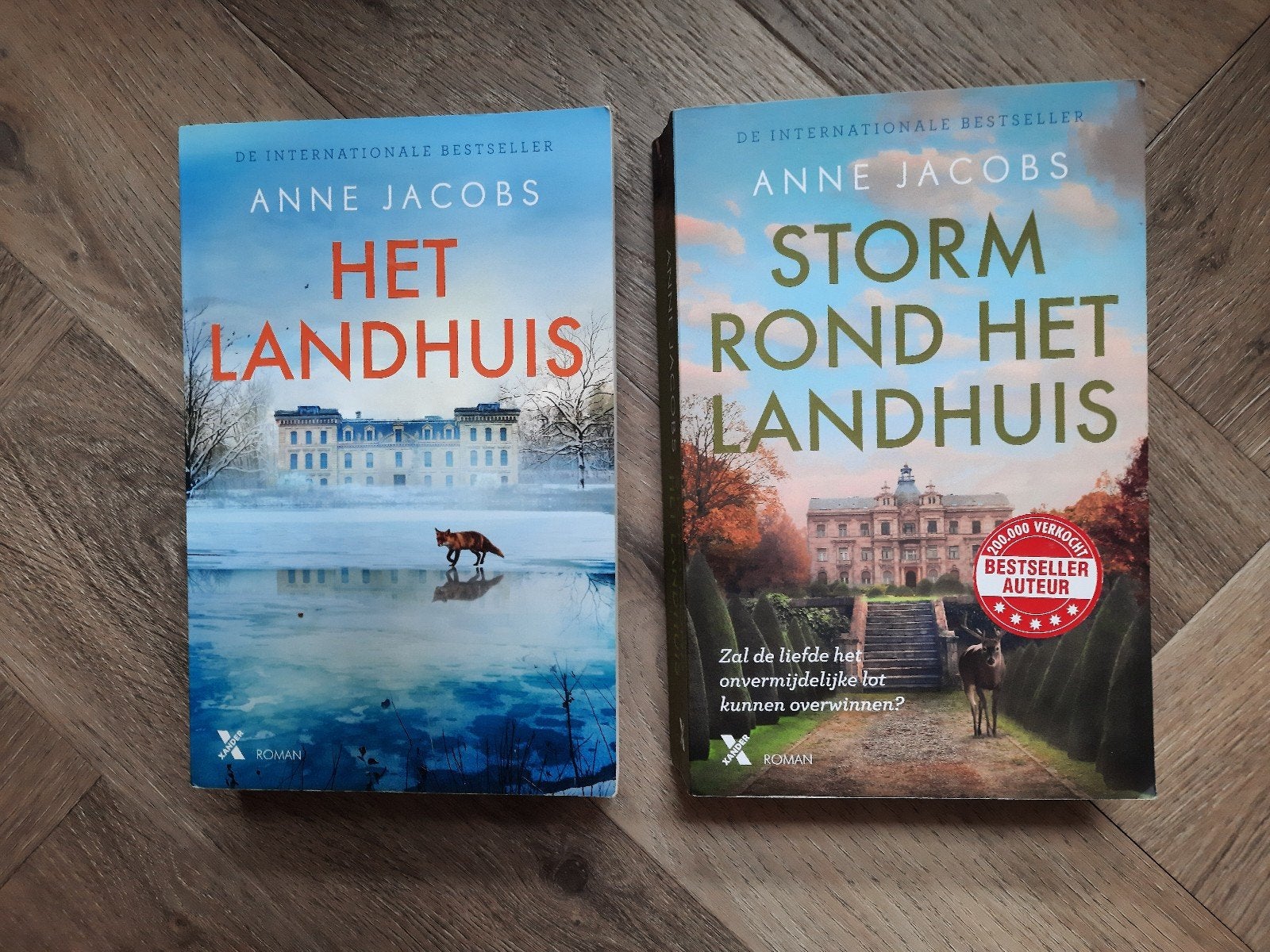 Het Landhuis & Storm rond het Landhuis - Anne Jacobs, Ophalen of Verzenden, Zo goed als nieuw, Anne Jacobs, Nederland