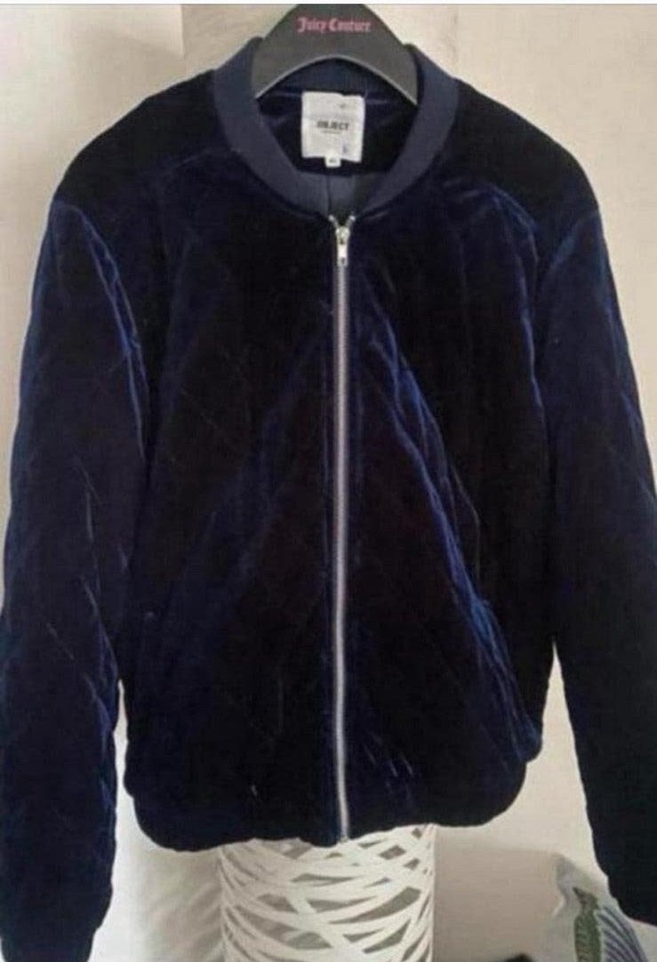 Object jas vest fluweel 40 nieuwstaat blauw, Kleding | Dames, Maat 38/40 (M), Blauw, Ophalen of Verzenden, Zo goed als nieuw