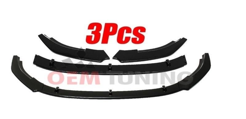 Frontspoiler Golf 6 R20 |2008-2012| Hoogglans Zwart |Sport, Ophalen of Verzenden