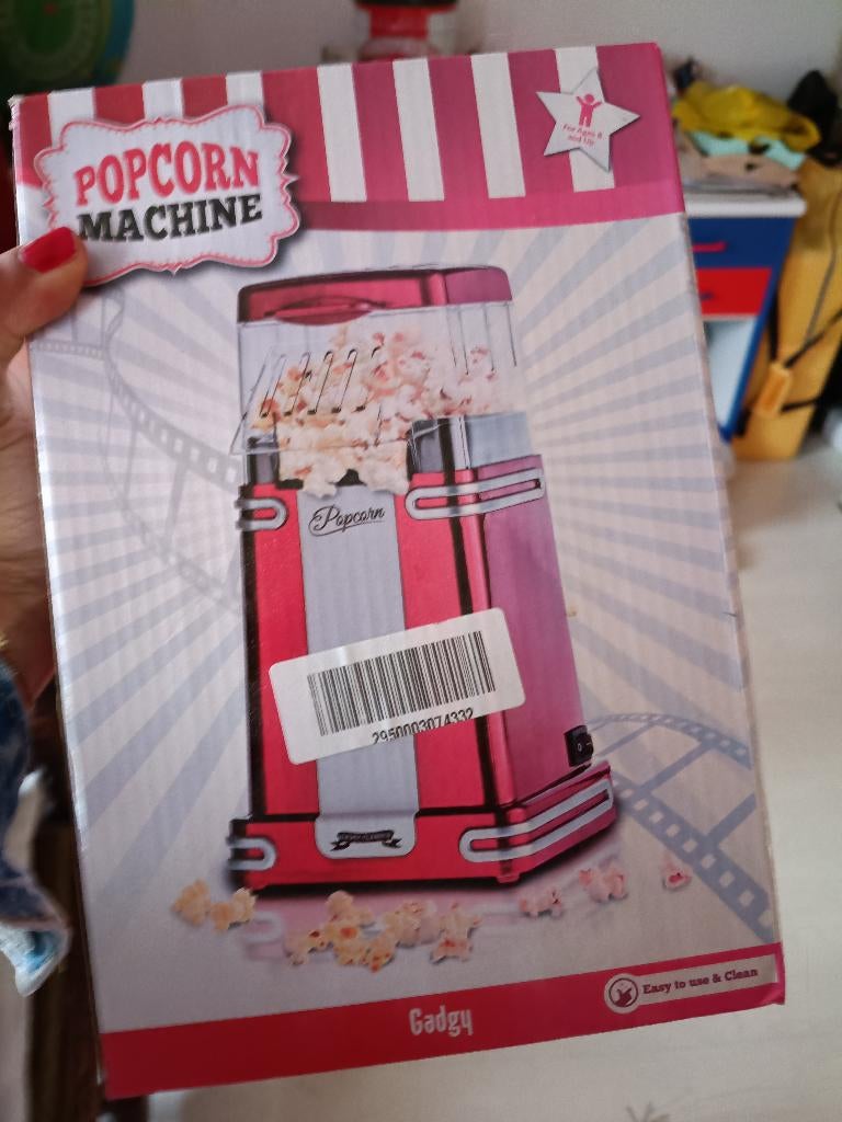 Popcorn machine, Huis en Inrichting, Keuken | Keukenbenodigdheden, Ophalen of Verzenden