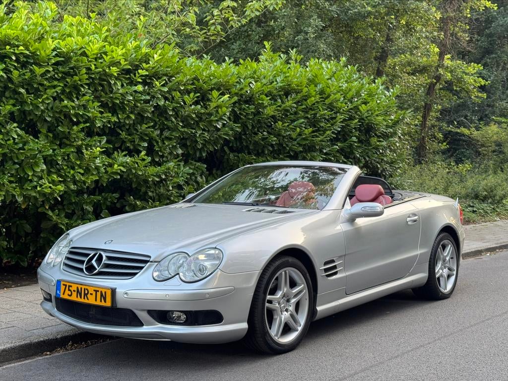Mercedes-Benz SL 3.7 Sl350 Roadster AUT 2004 Grijs, Automaat, Achterwielaandrijving, 1670 kg, Cabriolet