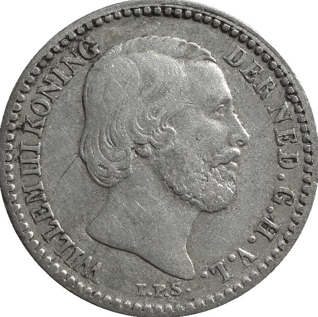 Nederland 10 cent 1885 (zilver), Postzegels en Munten, Munten | Nederland, Koning Willem III, Zilver, Ophalen of Verzenden, 10 cent