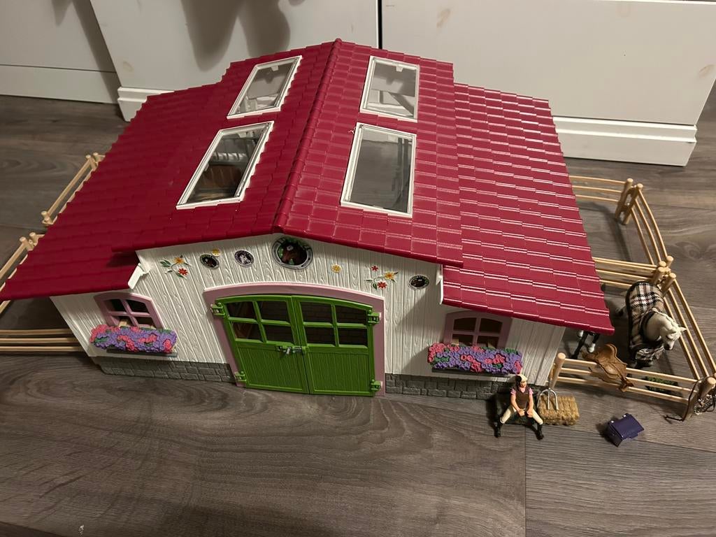 Schleich manege 42344, Ophalen of Verzenden, Zo goed als nieuw