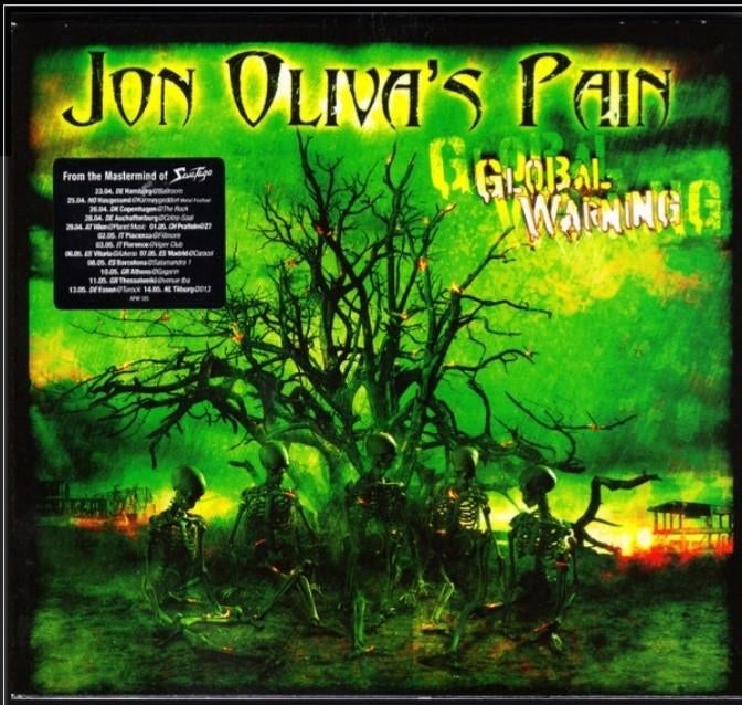Jon Oliva's Pain Global Warning CD digipak  - Nieuw, Cd's en Dvd's, Cd's | Hardrock en Metal, Nieuw in verpakking, Ophalen of Verzenden