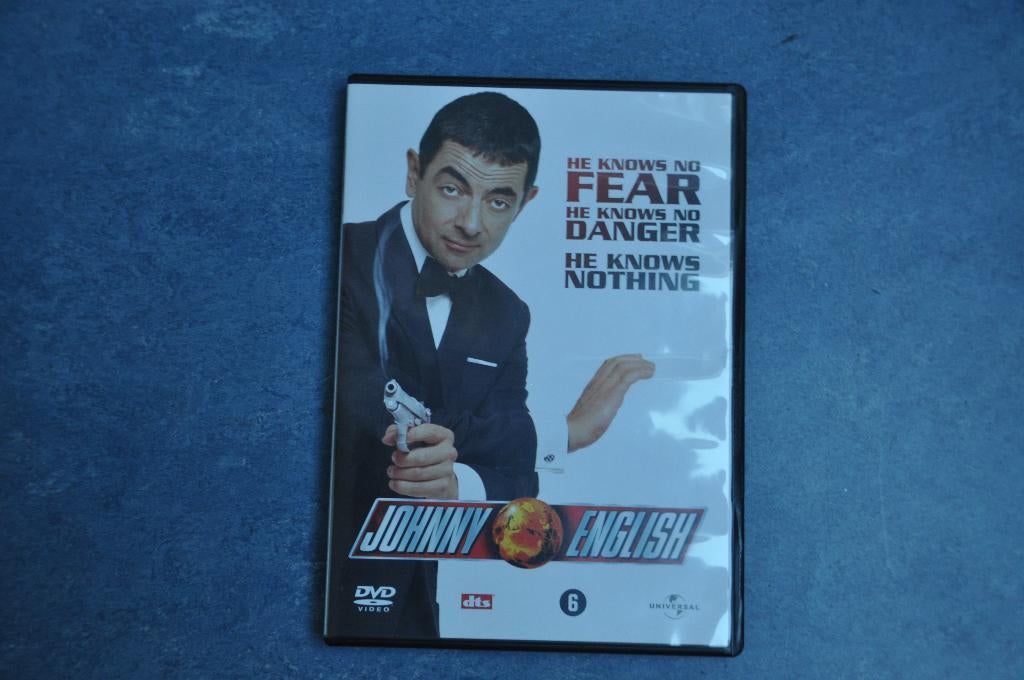 dvd Johnny English, Vanaf 6 jaar, Ophalen of Verzenden, Zo goed als nieuw, Actiekomedie