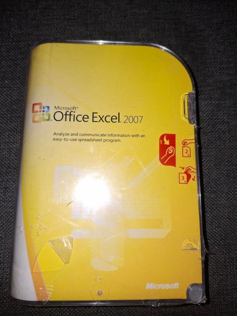 Office Excel 2007 - Nieuw in verpakking, Computers en Software, Ophalen of Verzenden, Nieuw, Excel, Windows