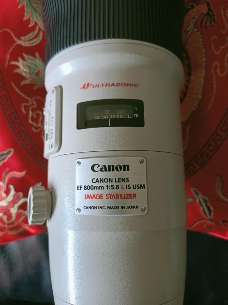 Canon EF 800mm 600mm IS 500mm IS II 400mm 2.8 IS II, Canon, Zo goed als nieuw, Canon, Canon