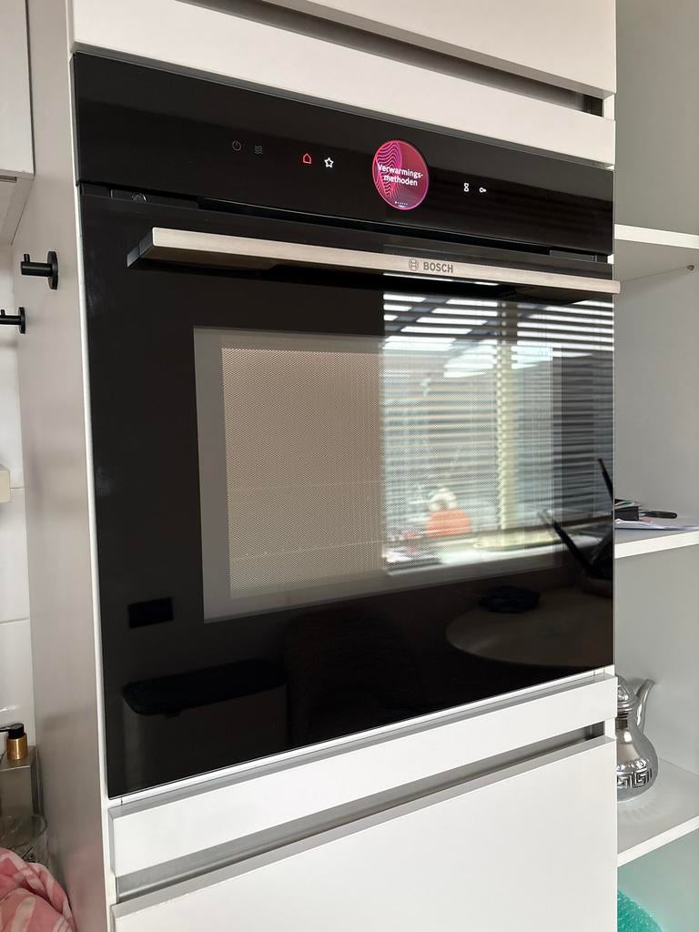 Bosch Oven - 6 maanden oud, touchscreen, zelfreinigend, Witgoed en Apparatuur, Ovens, Ophalen, Oven, Hete lucht, Zo goed als nieuw
