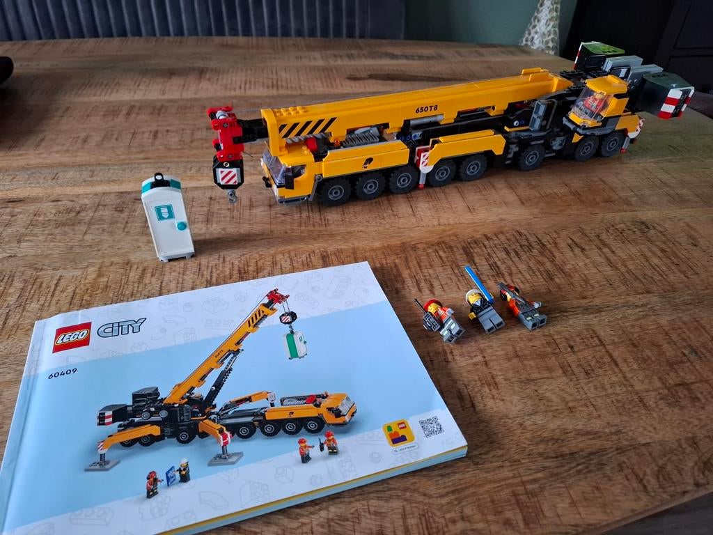 Lego city kraan te koop, Kinderen en Baby's, Speelgoed | Duplo en Lego, Ophalen, Zo goed als nieuw, Complete set, Lego