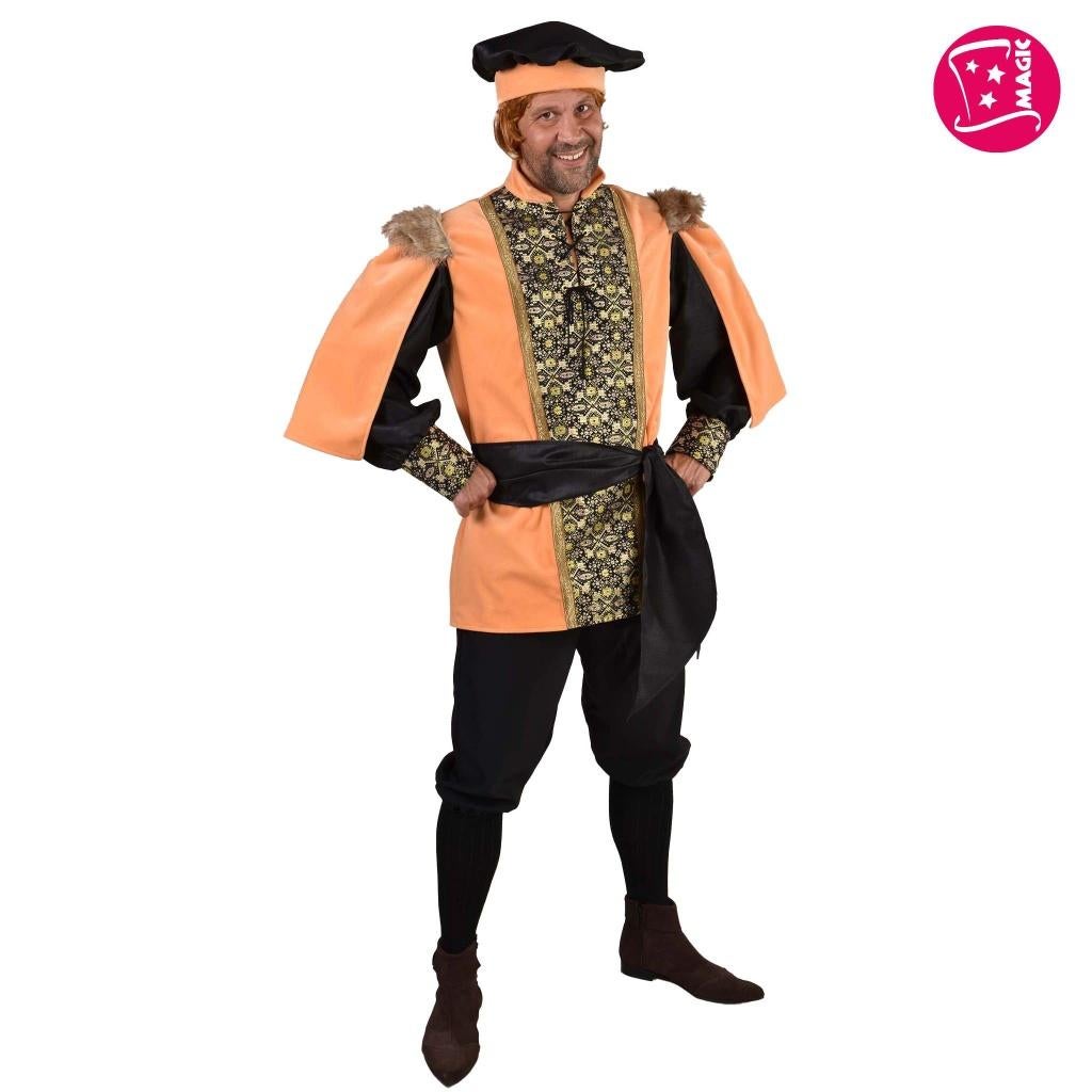 Middeleeuws kostuum voor carnaval NIEUW, Carnaval, Nieuw, Overige maten, Ophalen of Verzenden