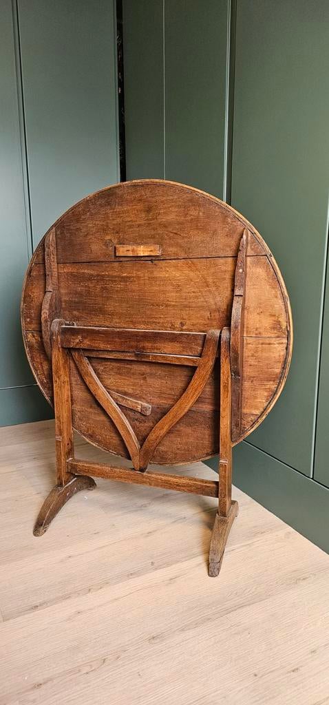 Antieke Franse Wijntafel / Table Vigneron - Uniek!, Antiek en Kunst, Ophalen