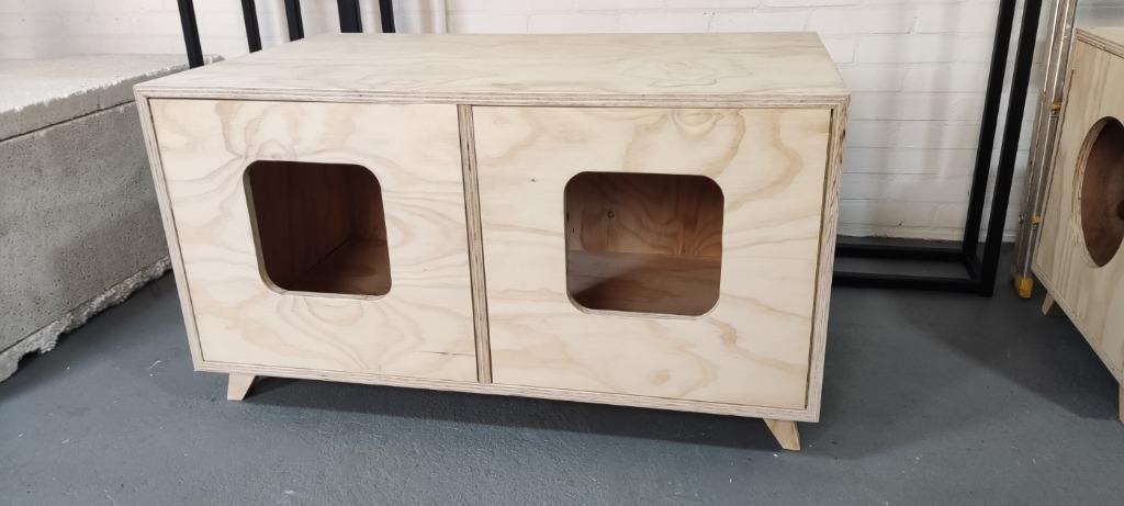 Kattenbak ombouw, modern luxe design voor 2 bakken!  NIEUW, Dieren en Toebehoren, 6065ch 7, Bartsegers@gmail.com, Nieuw, Ophalen of Verzenden