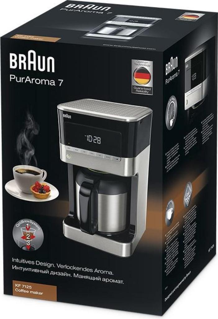 Braun PurAroma 7 KF 7125 BK | Filterkoffiezetapparaat, ., 10 kopjes of meer, Gemalen koffie, Ophalen of Verzenden