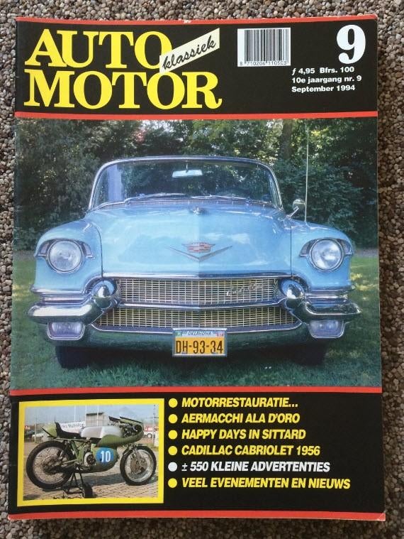 AMK: Aermacchi Ala d'Oro, Cadillac Cabriolet 1956, Ophalen of Verzenden, Gelezen, Algemeen