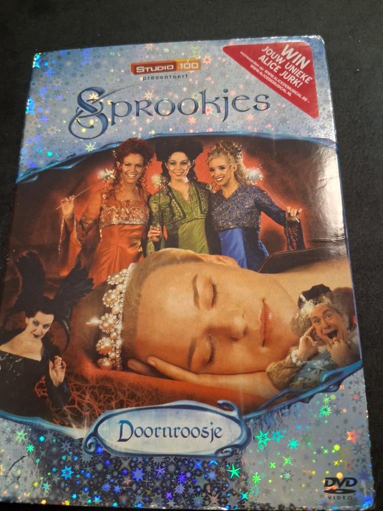 Doornroosje DVD - Studio 100 Sprookjes, Cd's en Dvd's, Dvd's | Kinderen en Jeugd, Avontuur, Alle leeftijden, Boxset, Ophalen of Verzenden