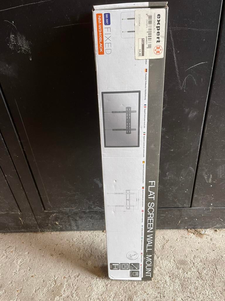 Neomounts NM-W340BLACK TV-beugel wand 32-55" - ultra-vlak, Ophalen of Verzenden