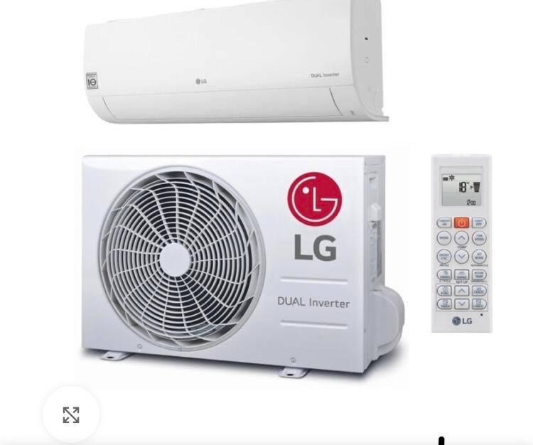 LG-S12EC  3.5kw 12000BTU met wifi, Ophalen, Koelen en Ontvochtigen, Timer, Nieuw