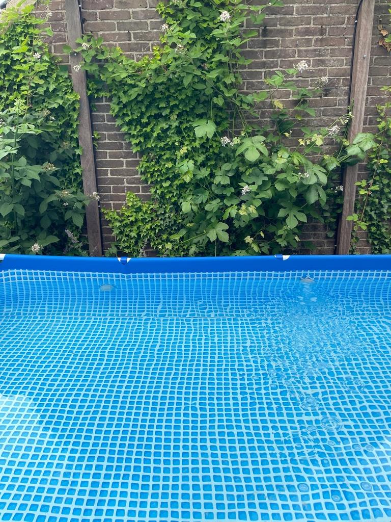 Intex opzetzwembad 300x200x75 cm - met veel accessoires, Ophalen, Zo goed als nieuw, Opzetzwembad, 200 tot 400 cm