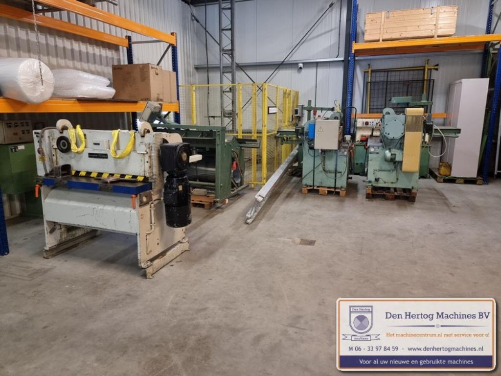 compact schaar plaatschaar knipbank guillotineschaar 400V, Ophalen of Verzenden, Gebruikt