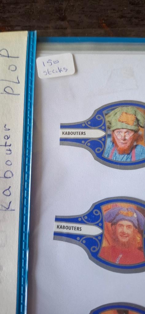 Sigarenbandjes  Kabouter Plop, Verzamelen, Ophalen