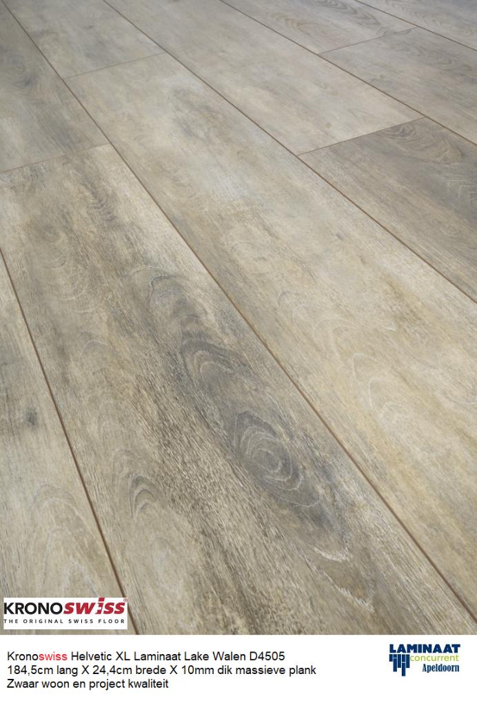 XL Laminaat Lake Walen D4505 184,5cm lang 10mm €15,95m2, 75 m² of meer, Nieuw, Ophalen of Verzenden, Laminaat vloer XL 185cm lang X 34cm breed