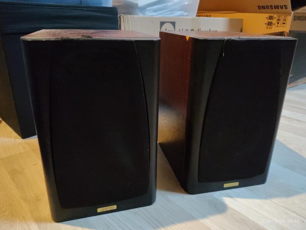 Jamo 28 luidsprekers - Gebruikt, Ophalen, Gebruikt, Minder dan 60 watt, Front, Rear of Stereo speakers
