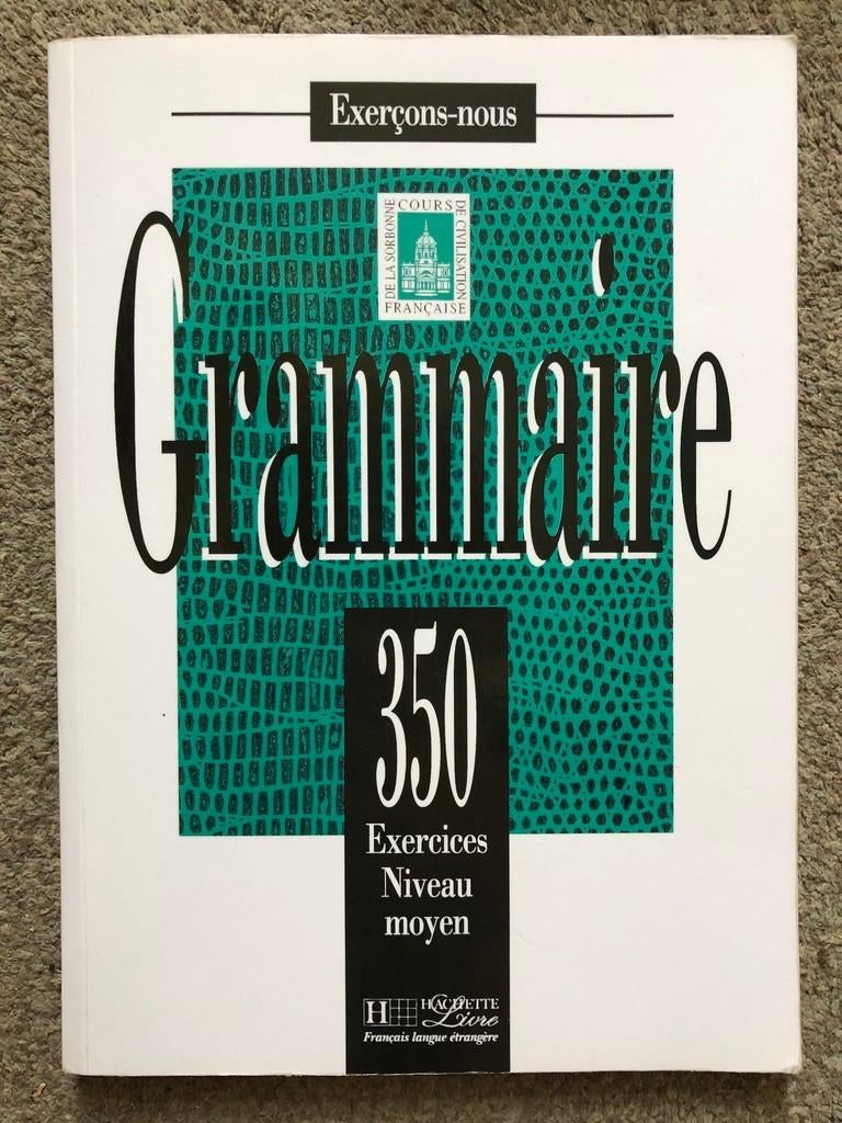 Grammaire 350 exercices - Moyen livre de l'élève, Collective Beaujeu, Nieuw, Ophalen of Verzenden, WO