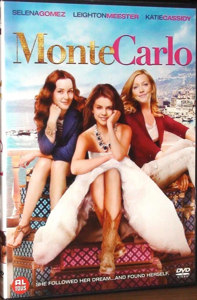 dvd monte carlo, Cd's en Dvd's, Dvd's | Komedie, Zo goed als nieuw, Romantische komedie, Alle leeftijden, Ophalen of Verzenden
