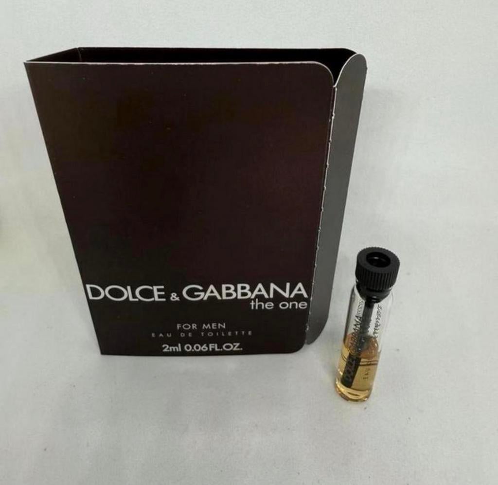 Parfum proefje The one Men Dolce Gabbana 2 ml eau de parfum, Ophalen of Verzenden, Nieuw