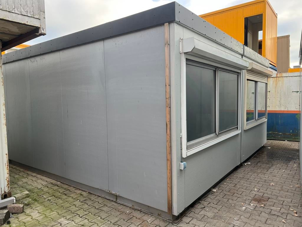 Kantoorunit 6x6 meter, Ophalen