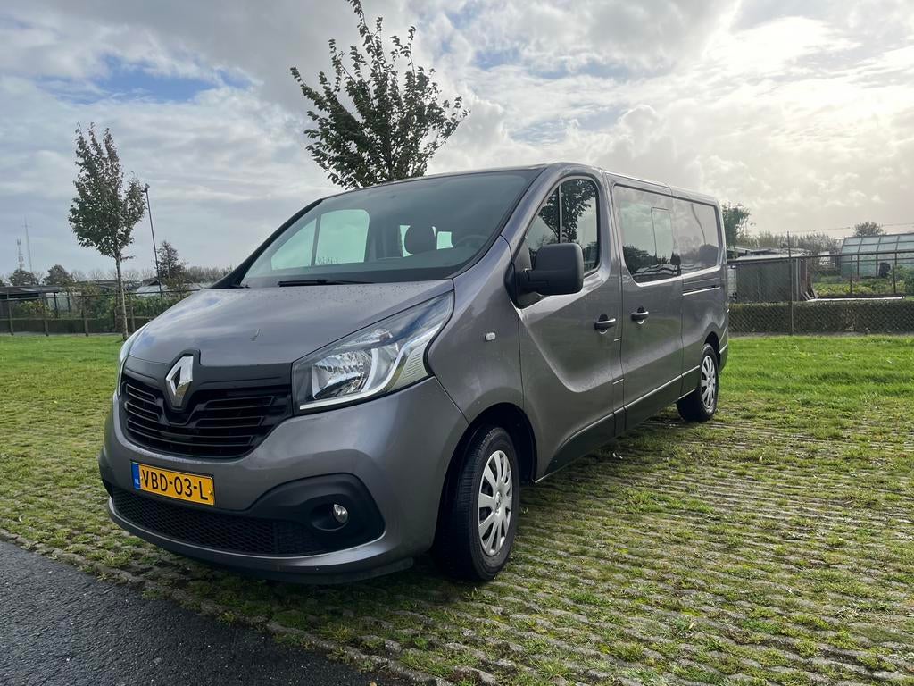 Renault Trafic D.C.1.6 Energy dCi 125pk Twinturbo L2h1 T29, Auto's, Bestelauto's, Voorwielaandrijving, 2000 kg, Renault, Zwart